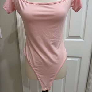 Amazon Light Pink Women's Bodysuit